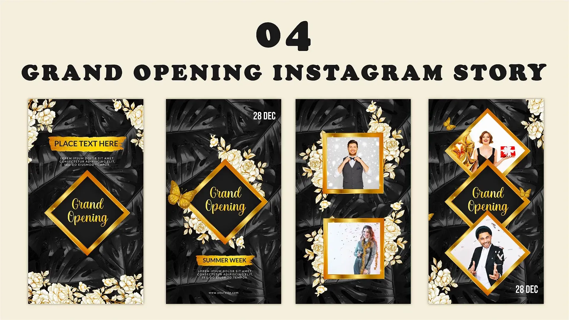 Grand Opening Invitation Instagram Story